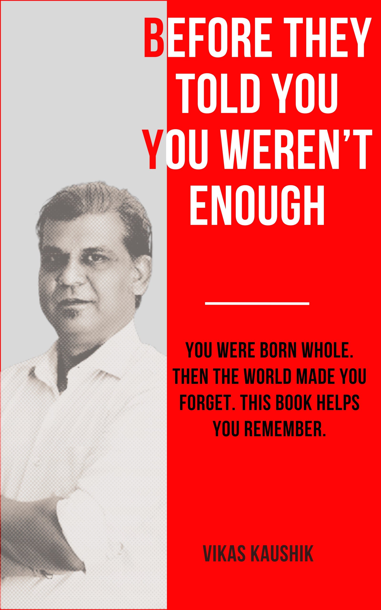 Before They Told You You Weren't Enough Book Cover